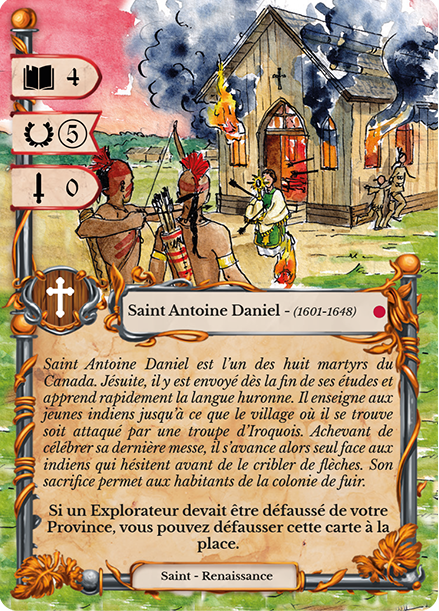 Saint Antoine Daniel - (1601-1648)